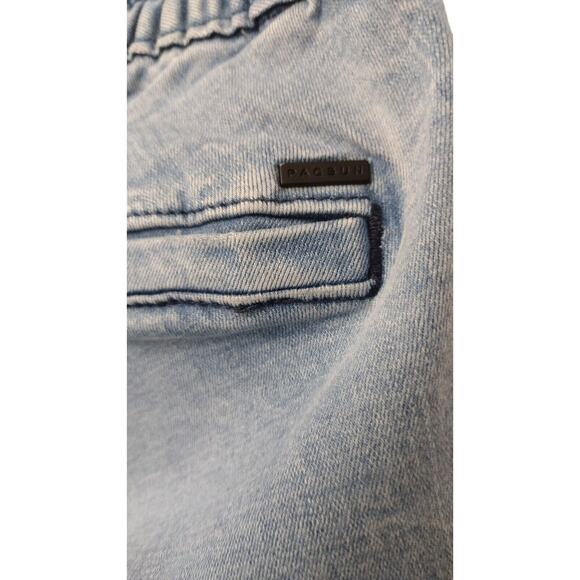 PacSun Mens Ankle Jeans Sz Sm W32x34 Low Rise Stretch Elastic Waist Skinny - Picture 7 of 10